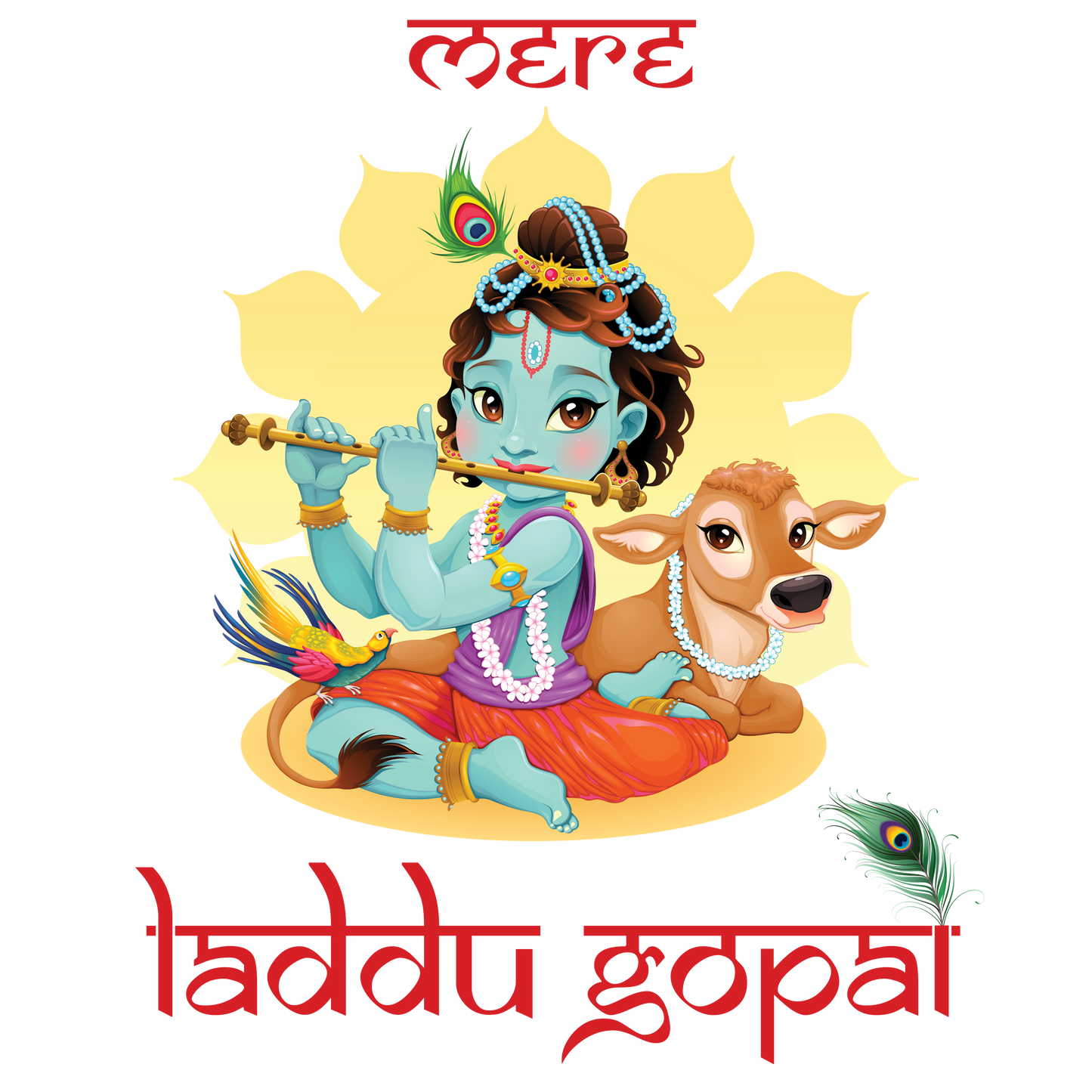 Mere Laddu Gopal tshirts